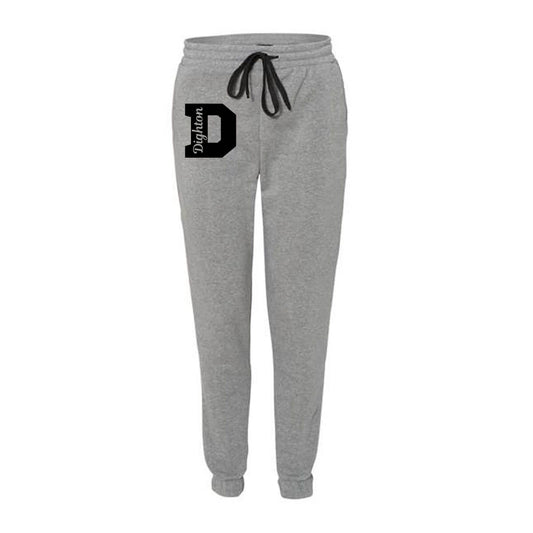 Grey Jogger Sweatpants Dighton Logo P3801