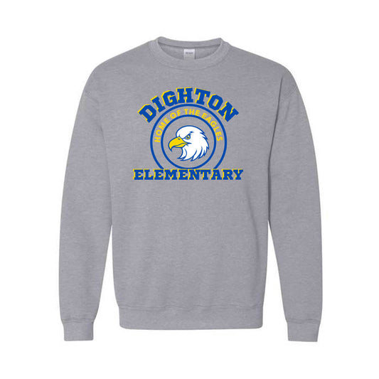 DES Eagle Grey Crew Sweatshirt SW3803