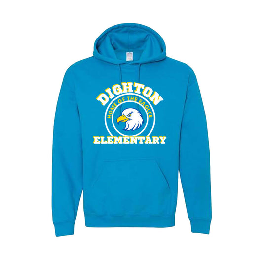 DES Eagle Sapphire Blue Hoodie Sweatshirt SW3802