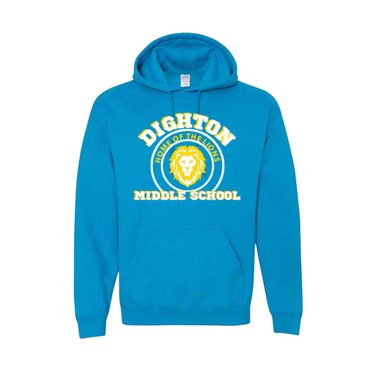 DMS Lion Sapphire Hoodie Sweatshirt SW3801
