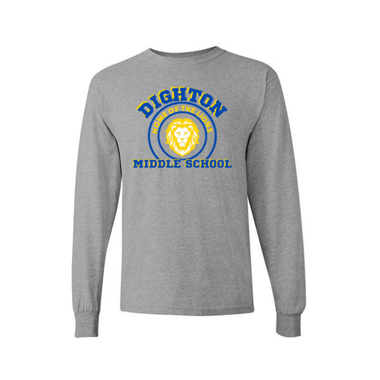 DMS Lion Grey Long T-shirt T3818