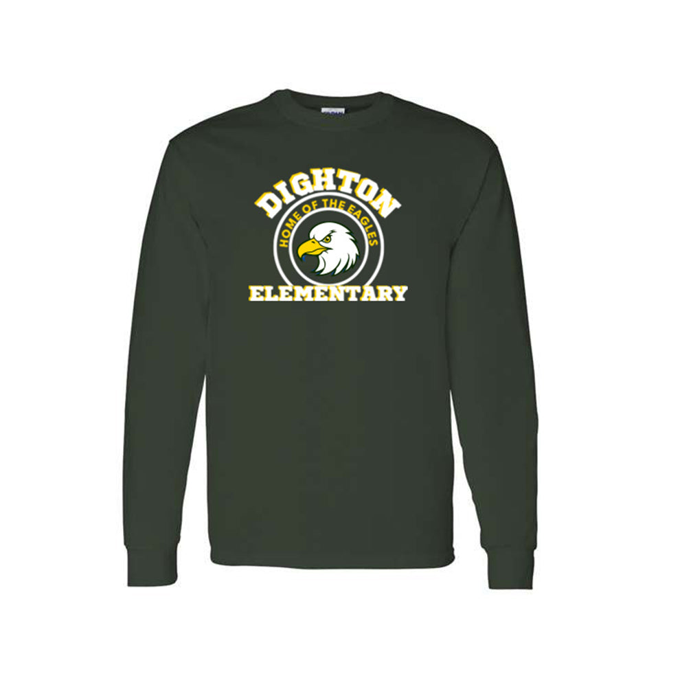 DES Eagle Green Long T-shirt T3811