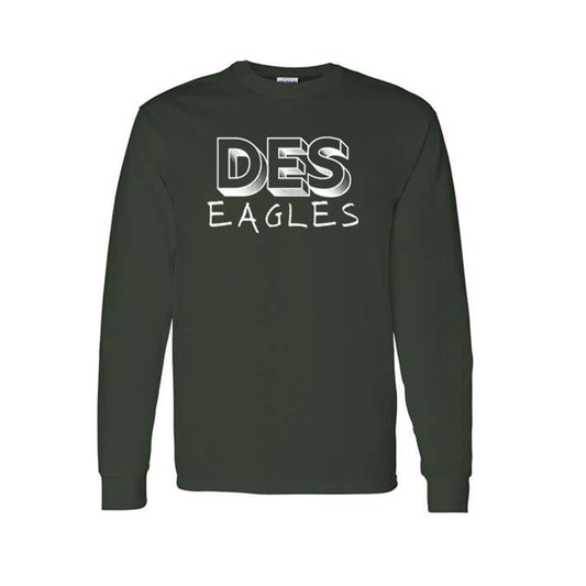 DES Green Long T-shirt T3814
