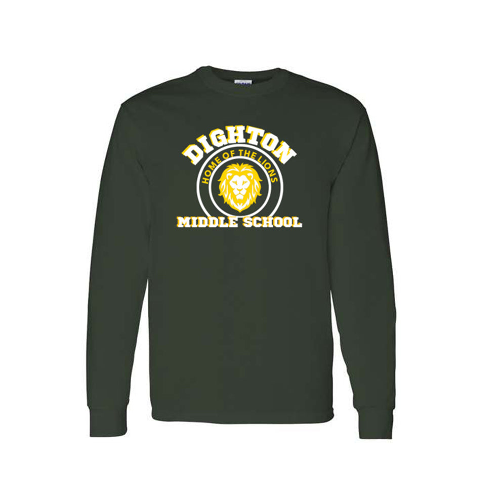 DMS Lion Green Long T-shirt T3812