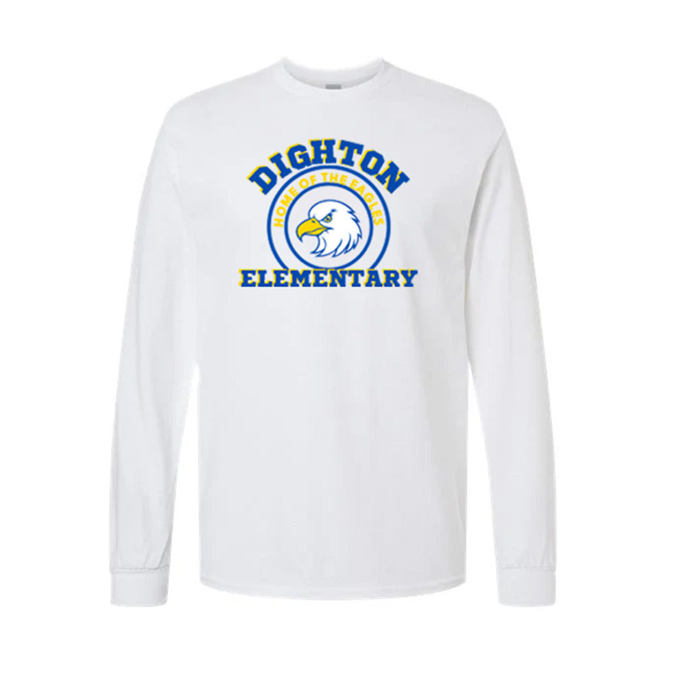 DES Eagle White Long T-shirt T3815