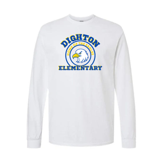 DES Eagle White Long T-shirt T3815
