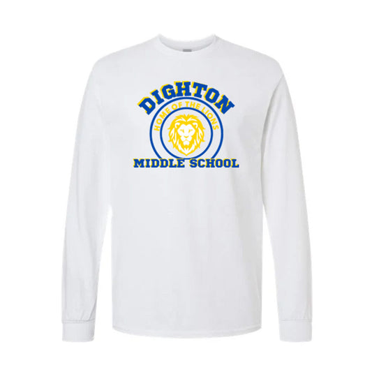 DMS Lion White Long T-shirt T3816