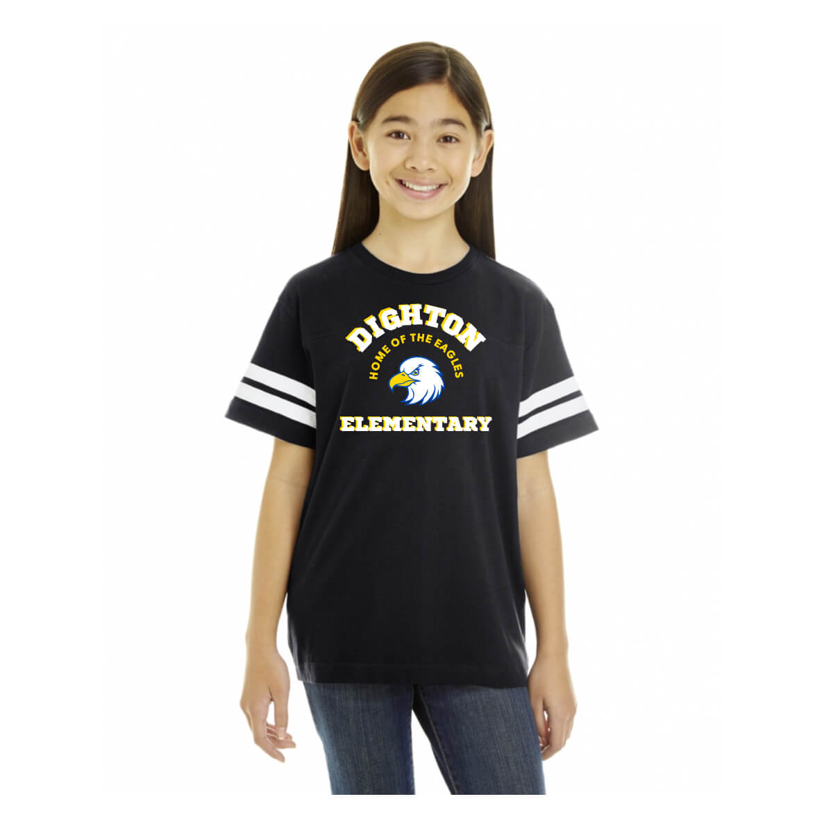 DES Eagle Navy Varsity T-shirt T3809