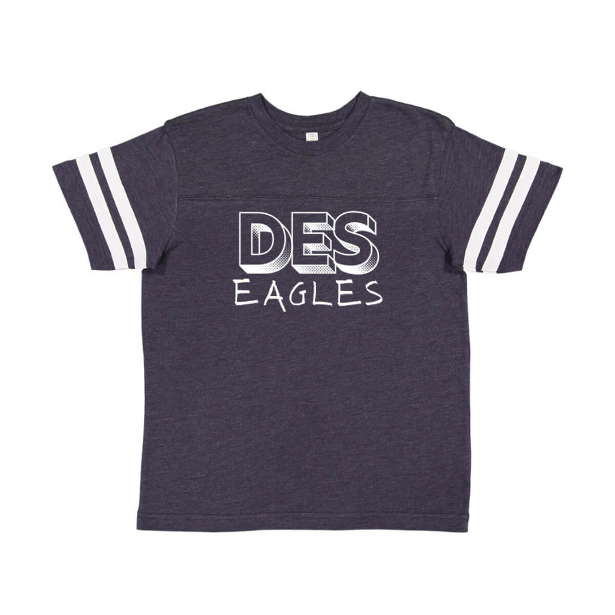 DES Navy Varsity T-shirt T3810
